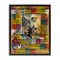 Stupell Industries Tupac Musician Collage Framed Floater Canvas Wall Art Design by Sabin